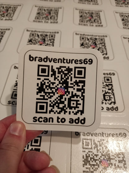 QR Code Stickers