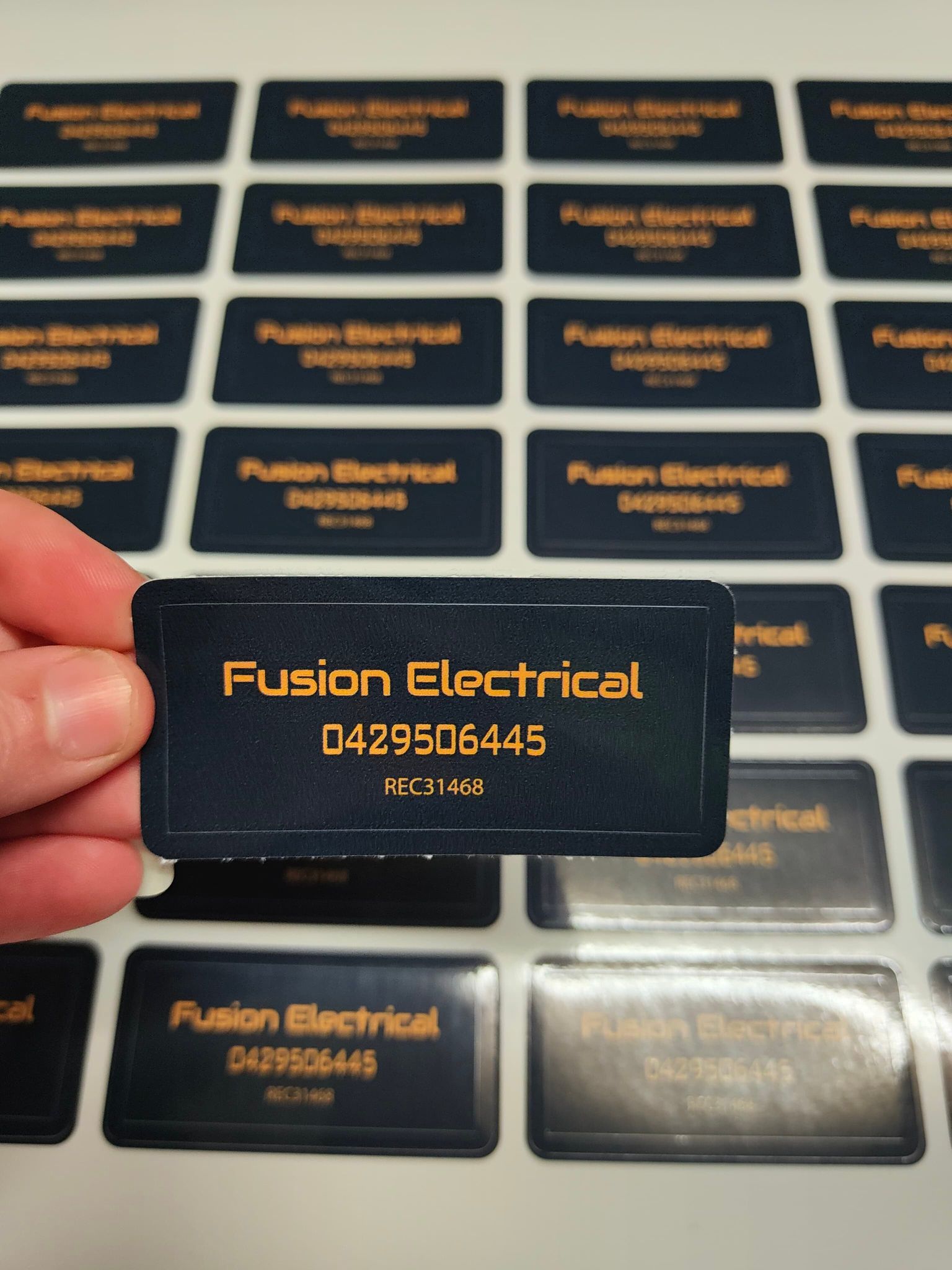 Rectangle Stickers non laminated starting at 50 stickers – Aussie ...