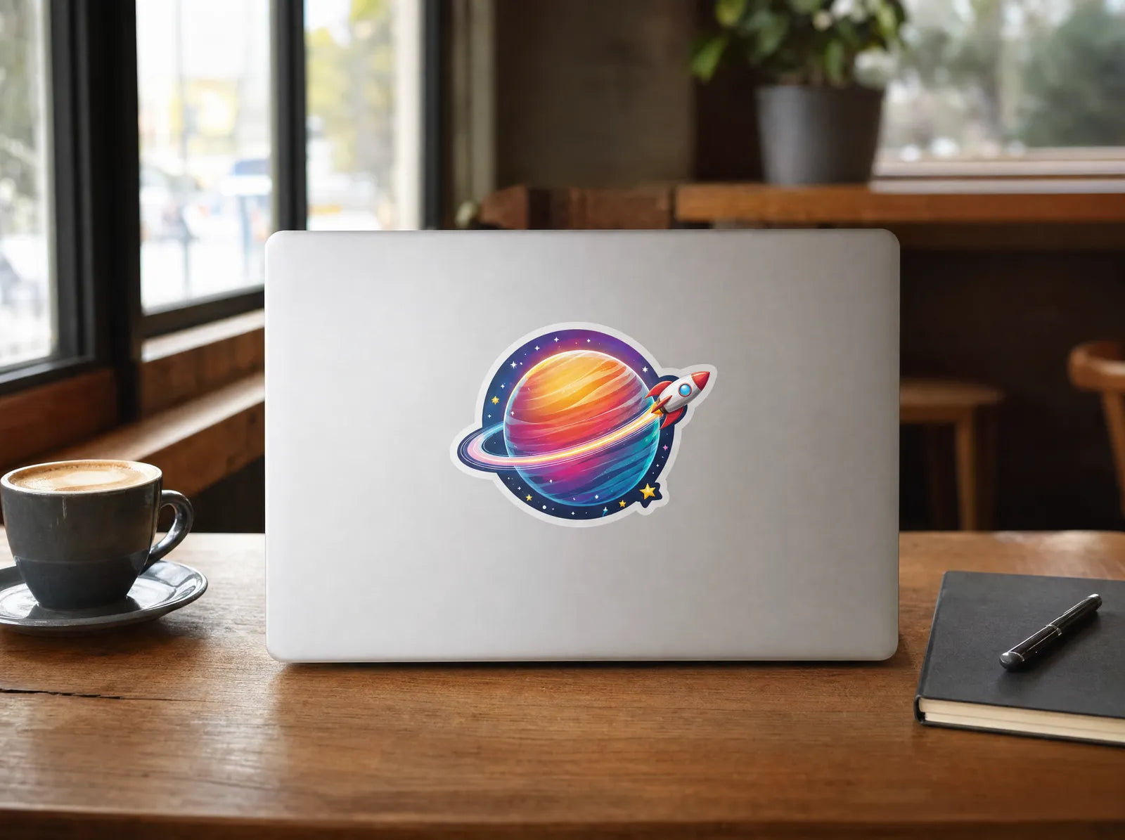 Custom stickers on Laptops & devices